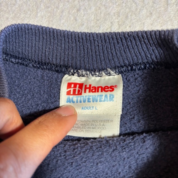 Vintage 1995 Cleveland Indians American League Champions Sweatshirt Mens Adult L - Picture 3 of 7